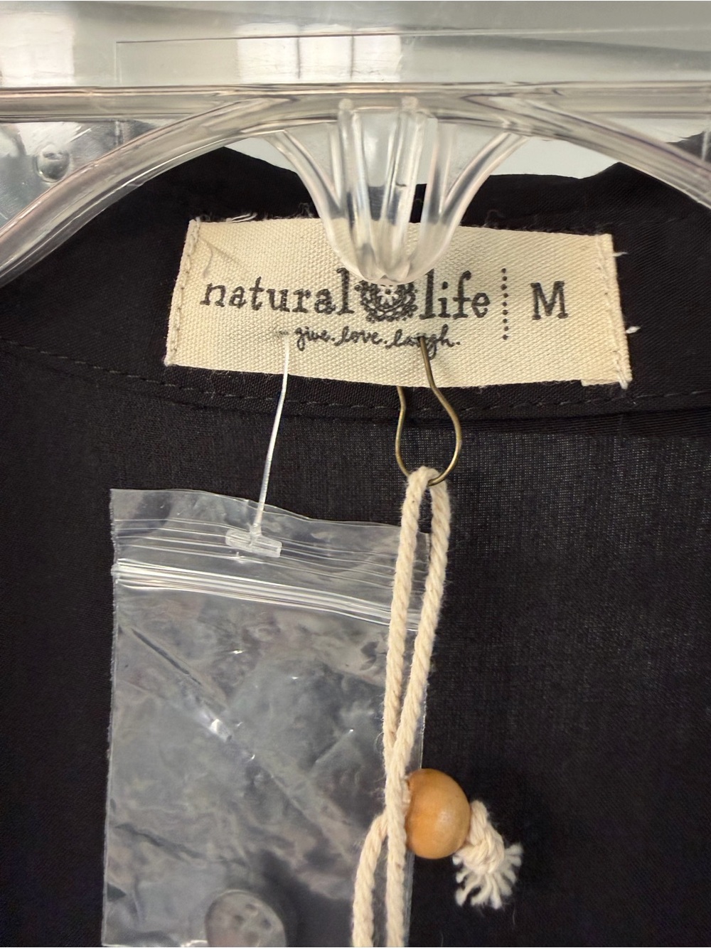 NATURAL LIFE NWT Rebecca Black Tiered midi , Boho, Western Dress. Medium - Picture 3 of 10